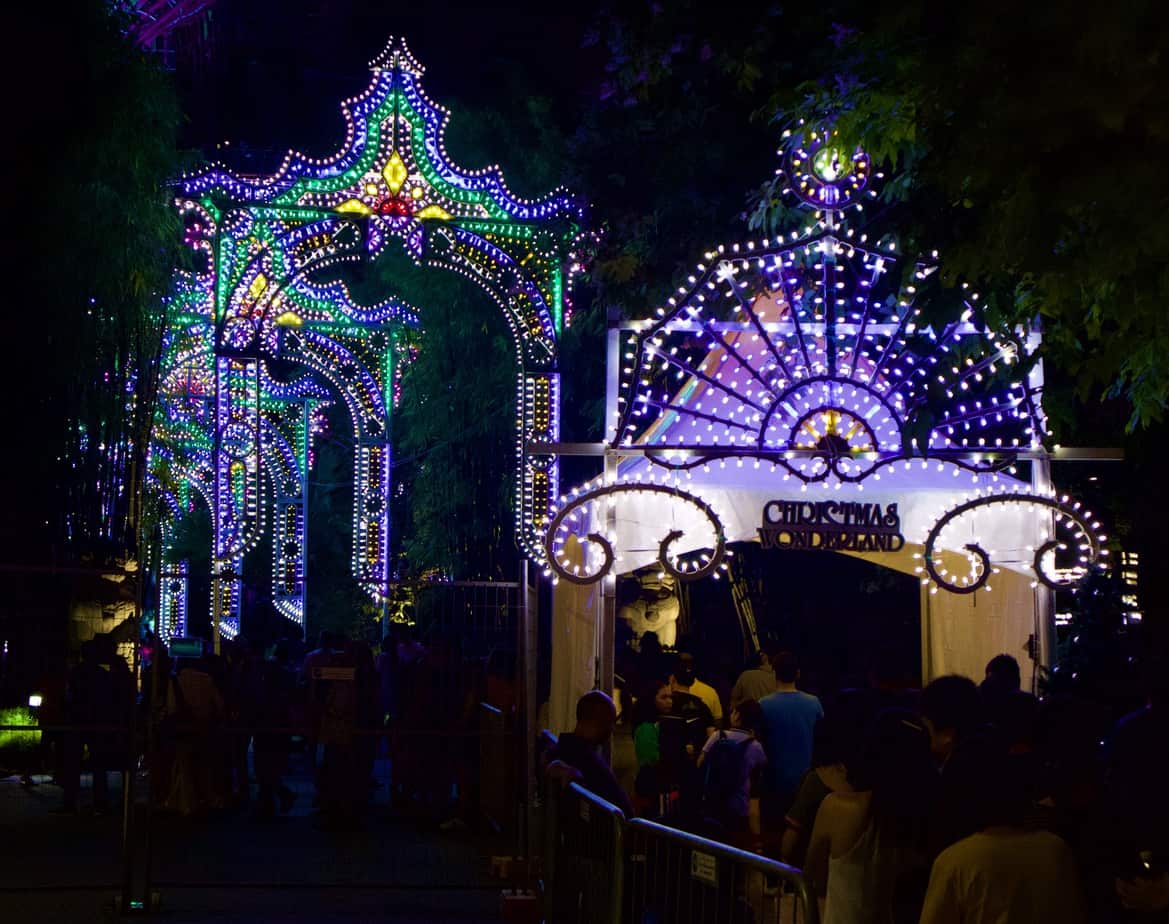 Christmas Wonderland Gardens By The Bay