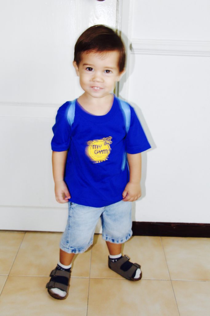 Baby Jude's first day @ school